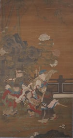 SU HANCHEN (ACTIVE 12TH C.), ATTRIBUTED TO, FIVE ELDERS