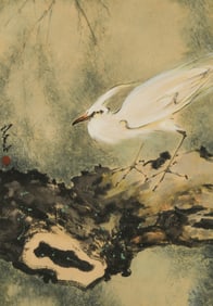 ZHAO SHAO'ANG (1905-1998), ATTRIBUTED TO, EGRET