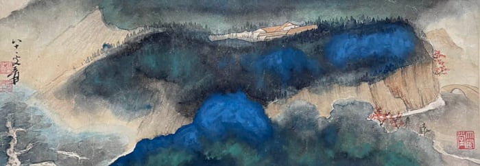 ZHANG DAQIAN (1899-1983), ATTRIBUTED TO, LANDSCAPE
