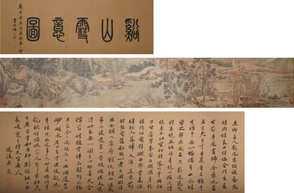 LI GONGLIN (1049-1106), ATTRIBUTED TO, LANDSCAPE