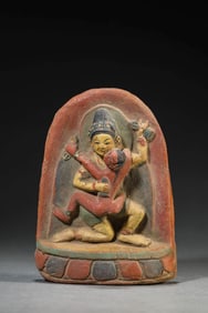 A TIBET GUGE-STYLE YAB-YUM TSATSA