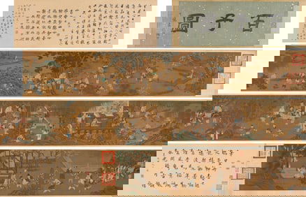 SU HANCHEN (ACTIVE 12TH CENTURY), ATTRIBUTED TO, HUNDRED CHILDREN