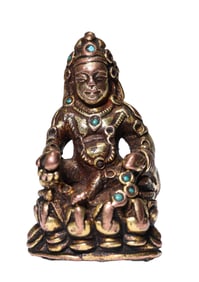 A YELLOW JAMBHALA