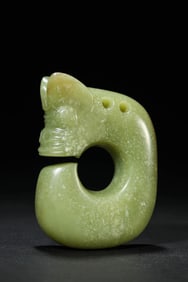 A JADE 'PIG-DRAGON'