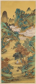 ZHANG DAQIAN (1899-1983), ATTRIBUTED TO, BOATING SCENE