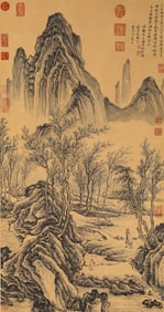 TANG YIN (1470-1524), ATTRIBUTED TO, LANDSCAPE