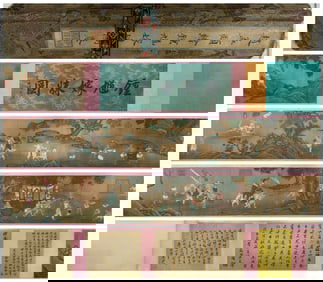 ZHAO MENGFU (1254-1322), ATTRIBUTED TO, ZHONG KUI SEEING OFF HIS SISTER