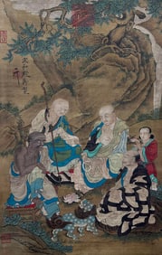 EMPEROR HUIZONG OF SONG (1082-1135), ATTRIBUTED TO, ARHAT