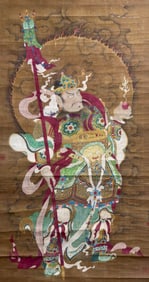 YUCHI YISENG (ACTIVE 7TH C.), ATTRIBUTED TO, HEAVENLY KING