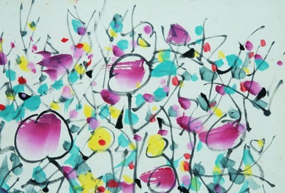 WU GUANZHONG (1919-2010), ATTRIBUTED TO, COLORFUL