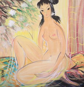 LIN FENGMIAN (1900-1991), ATTRIBUTED TO, NUDE