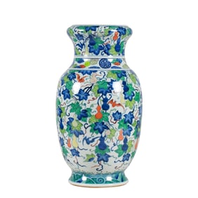 A DOUCAI 'MELON VINES' VASE