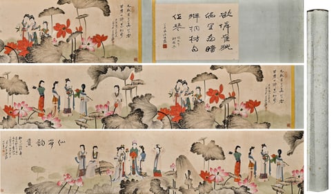 ZHANG DAQIAN (1899-1983), ATTRIBUTED TO, LADIES