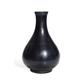 AN PUPLE-GLAZED YUHUCHUNPING