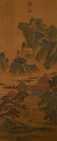 DONG BANGDA (1699-1769), ATTRIBUTED TO, LANDSCAPE