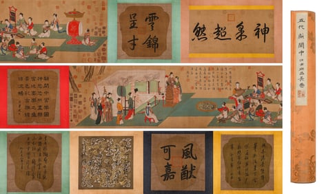 GU HONGZHONG (10TH CENTURY), ATTRIBUTED TO, FIGURES