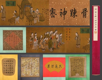 LI GONGLIN (1049-1106), ATTRIBUTED TO, FIGURES