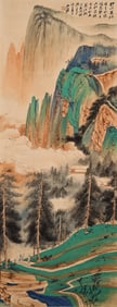 ZHANG DAQIAN (1899-1983), ATTRIBUTED TO, LANDSCAPE