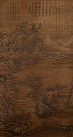 GU HONGZHONG (10TH CENTURY), ATTRIBUTED TO, LANDSCAPE