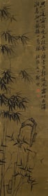 ZHENG BANQIAO (1693-1765), ATTRIBUTED TO, BAMBOO AND ROCK