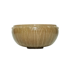 A CELADON LOTUS-PETAL BOWL