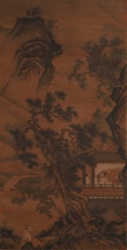 ANONYMOUS, LANDSCAPE WITH FIGURES