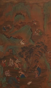 QIU YING (1494-1552), ATTRIBUTED TO,??IGURE