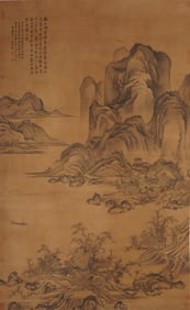 WANG SHIMIN (1592-1680), ATTRIBUTED TO,??ANDSCAPE