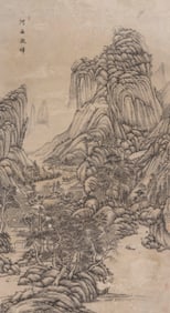 WANG YUANQI (1642-1715), ATTRIBUTED TO,??ANDSCAPE