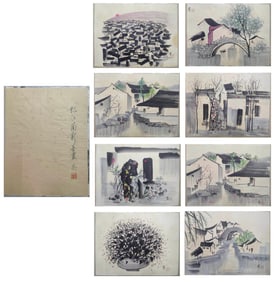 WU GUANZHONG (1919-2010), ATTRIBUTED TO,??EMORIES OF JIANGNAN