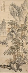 FANG QICHEN (DATES UNKNOWN), ATTRIBUTED TO,??EAK AND PINE