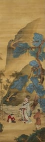 SUN KEHONG (1533-1611), ATTRIBUTED TO,??EACHING SCENE