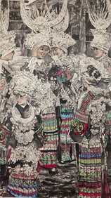 MIAO ZAIXIN (B.1963), ATTRIBUTED TO,??EW DEMOCRATIC GIRL