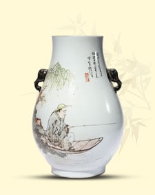 A QIANJIANG 'FIGURES WITH POEM'
