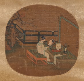ZHAO BOJU (ACTIVE 12TH CENTURY), ATTRIBUTED TO, COURT LADIES
