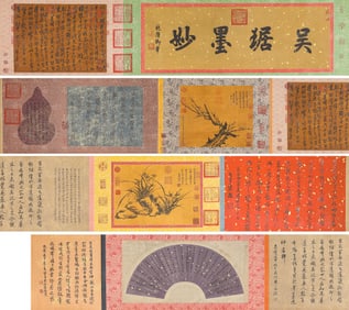 WU JU (ACTIVE 12TH CENTURY), ATTRIBUTED TO, RUNNING SCRIPT CALLIGRAPHY FOR FATHER'S BIRTHDAY