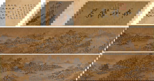WU ZHEN (1280-1354), ATTRIBUTED TO, LANDSCAPE