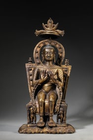 A TIBETAN GUGE-STYLE MAITREYA