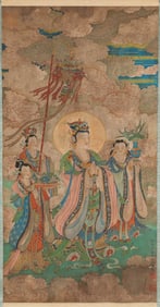 PRINCE ZHUANG OF THE FIRST RANK, ATTRIBUTED TO, BUDDHIST FIGURE