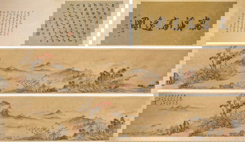ZHANG DAQIAN (1899-1983), ATTRIBUTED TO, RECLUSIVE SCHOLAR BY MISTY STREAM