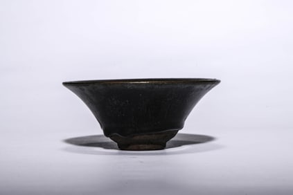 AN OIL-SPOT TEA BOWL