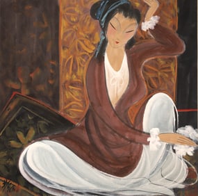LIN FENGMIAN (1900-1991), ATTRIBUTED TO, SPRING ADORNMENT