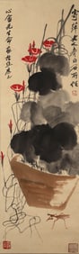 QI BAISHI (1864-1957), ATTRIBUTED TO, MORNING GLORIES