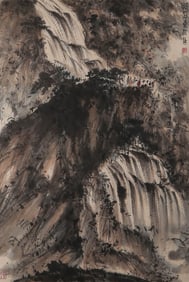 FU BAOSHI (1904-1965), ATTRIBUTED TO, ELEGANT EXCURSION
