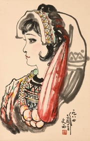 LIU WENXI (1933-2019), ATTRIBUTED TO, YOUNG GIRL