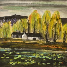 LIN FENGMIAN (1900-1991), ATTRIBUTED TO, TRANQUILITY
