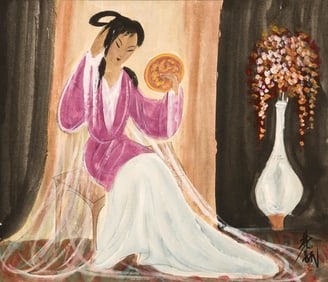 LIN FENGMIAN (1900-1991), ATTRIBUTED TO, DRESSING