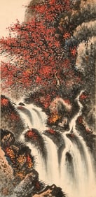 LI XIONGCAI (1910-2001), ATTRIBUTED TO, AUTUMN COLORS