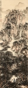 FU BAOSHI (1904-1965), ATTRIBUTED TO, VISITING FRIENDS