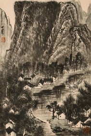 LI KERAN (1907-1989), ATTRIBUTED TO, LIJIANG RIVER LANDSCAPE